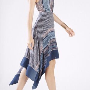 BCBG Danela Halter Asymmetrical dress